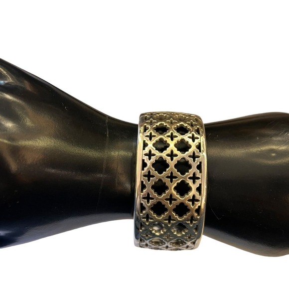 Brighton Silver Bracelet with Star Cut-Outs - Picture 2 of 3